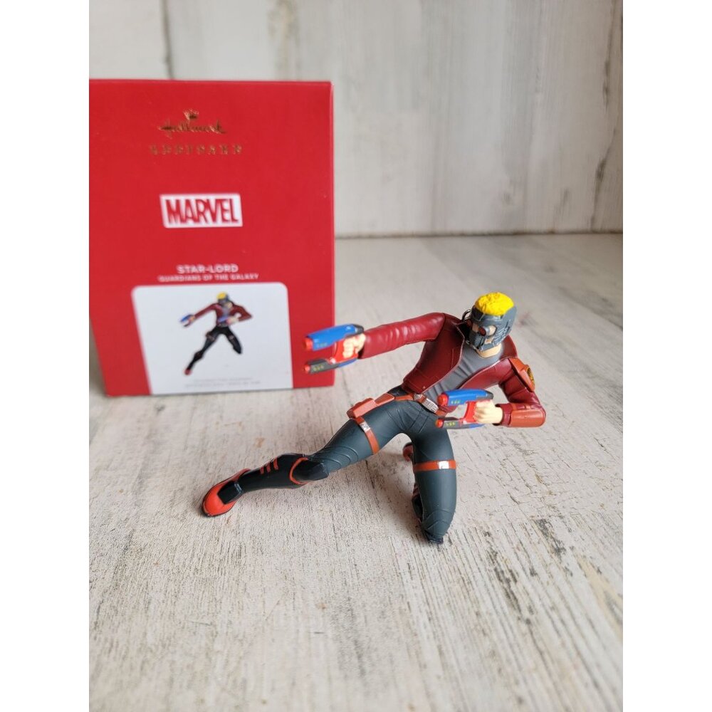 Hallmark Star Lord Guardians of‎ the Galaxy Marvel ornament Xmas